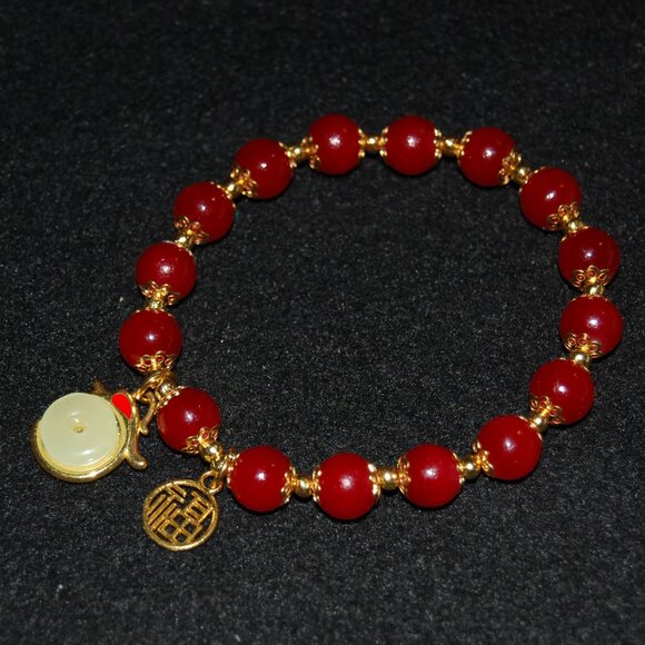 Good Fortune Bracelet,Lucky Bracelet,Gemstone Bracelet,Money,Prosperity,Wealth - Picture 2 of 2